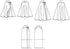 McCall's Patterns M7129 Misses' Skirts, Size B5 (8-10-12-14-16)...