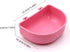 2 PcsRabbit Food Water Bowl, Guinea Pig Plastic Food Basin Dish, Chinchilla Hanging Portable Feeding Bowl (Pink and Blue)...