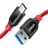 Anker USB C Cable, PowerLine+ USB-C to USB 3.0 cable (3ft/0.9m), High Durability Type C Braided Charging Cable Compatible with Samsung Galaxy S10,...