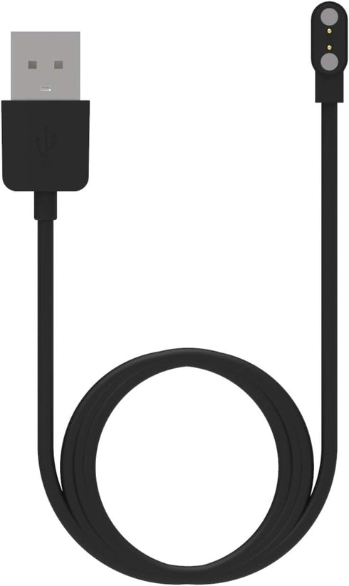 Black Compatible with Da Fit Smart Watch Charger, Replacement USB Charger Cable 3.3 Ft Charging Cord for Smart Watch with Da Fit App Smartwatch Ca...