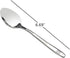 12-Piece Stainless Steel Dessert Spoons, Small Spoon...