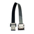 Xiwai 2.0M USB 2.0 Type-A Male to Female Extension Data Flat Slim FPC Cable for FPV & Disk & Scanner & Printer...