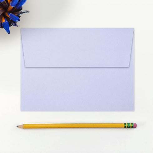 LUXPAPER A7 Invitation Envelopes for 5 x 7 Cards in 80 lb. Lilac, Printable Envelopes for Invitations, w/Peel and Press Seal, 50 Pack, Envelope Si...