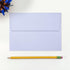 LUXPAPER A7 Invitation Envelopes for 5 x 7 Cards in 80 lb. Lilac, Printable Envelopes for Invitations, w/Peel and Press Seal, 50 Pack, Envelope Si...