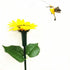 Hummingbird Flying Simulation for Garden Decoration, Window Decoration, Yards Decoration, Powered by Solar Panel (Sunflower)...