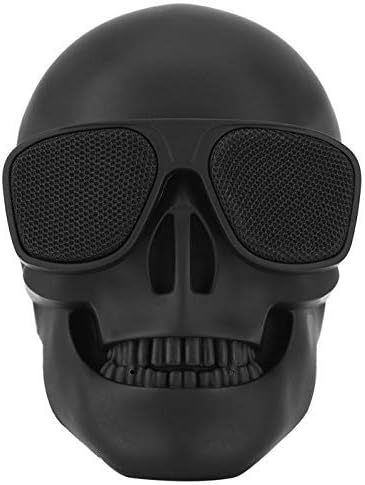 Dubbs Hardware Skull Speaker Portable Wireless Cool Bluetooth Speaker - Great Audio and Stereo Quality - Makes a Spooky Addition to your Halloween...