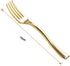 48Pcs 98mm Plastic Spoons and Forks Small Disposable Cake Ice Cream Dessert Spoons Forks Utensils for Catering Events, Restaurants, Home Parties ,...