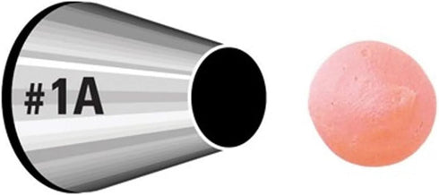 Wilton Decorating Tip-1A Round Carded, Package May Vary...