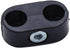 6 pcs 7mm 8mm Spark Plug Wire Separators Dividers Looms Black Fits for Mopar Ford Chevy Mustang...