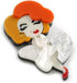 Unique Marilyn Monroe Acrylic Brooch White/Orange/Yellow - 65mm Tall...
