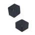 Black Junction Box ABS Enclosure Box Conduit Juction Box Waterproof Project Box Dustproof Electrical Box Case (3.19"x3.27"x2.2" 2PCS)......