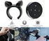 Wireless Bluetooth Media Button Remote Selfie Control Car Motorcycle Steering Wheel Music for iPhone or Android with Mount...