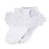 Infant Baby Girls' Christening Baptism Embroidered Cross Bib and Socks for Outfits...