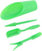 4 Pcs Succulent Plant Care Gardening Tools Set-Succulent Miniature Fairy Garden Hand Tools for Transplanting,Digging,Weeding,Planting(green)...