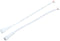 Waterproof Extension Cable,(Small Connector,Can Not Fit with Large Connector), IP65 LED Connector Cable 2 Pin Female Cable and Male Cable, Length ...