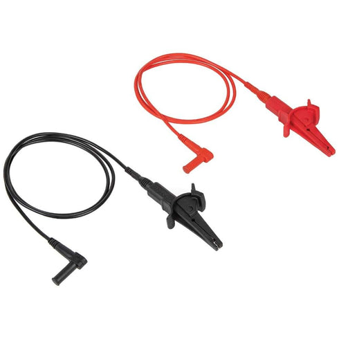 Klein Tools 69381 Alligator Clip Test Leads, Heavy-Duty Replacement Meter Leads, for All Meters Using Banana Plug Meter Leads, 3-Foot...