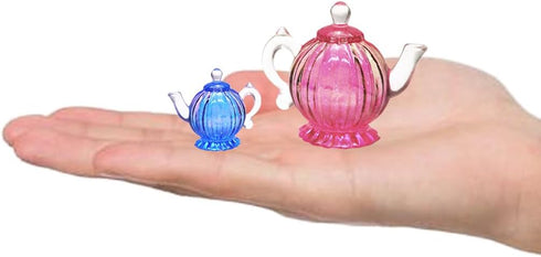 Assorted Tea Pot UV Resin Epoxy Silicone Mold Jewelry Casting 2 Trays Set Small...