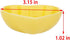 2 Pcs Hamster Food Bowl Hedgehog Ceramic Cute Shape Anti-Turning Food & Water Bowl for Hamster Hedgehog Gerbil Rat Guinea Pig (Yellow and Red)...