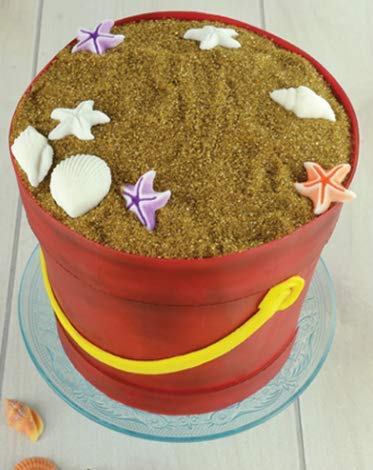 Edible Beach Ocean Water Cake & Cupcake Decoration Topper Confetti Sprinkles (Edible Sand)...