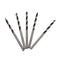 Brad Point Drill Bits 3mm (1/8") Wood Drill Bit Set Woodworking Drills High Carbon Steel for Furniture Hardwood Softwood Cupboard Wardrobe 5 Pack...