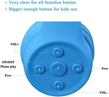 Headphones for Toddlers Bluetooth, Wireless Headphones for Toddler Baby Kids with Sharing Port, Kids Headphones with Mic for Boys Girls Travel pad...