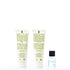 Moisturelab Travel Set - Safe for Hair Extensions, Weaves and Wigs - Salon Formula Shampoo, Conditioner & Serum - Gentle Sulfate-free Lather...
