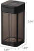 YAMAZAKI Home Spice Shaker Jar, Seasoning Container Bottle | Plastic, One Size, Black...