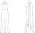 Vogue Misses' Close-Fitting Halter Style Dress Sewing Pattern Packet by Tom & Linda Platt, Design Code V2008, Sizes 4-6-8-10-12, Multicolor...