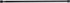 Rod Desyne SPT-R-18-2 7/16" Round Spring Tension Rod 18"-28", Black, 18-28"...