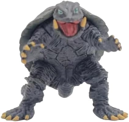 HANBO The King of Monster toys Movable Joint Action Figures, Mini Dinosaur Playsets Kids Birthday Gifts Cake Toppers Pack (mini 10 gold)...