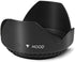 40.5mm Tulip Flower Lens Hood for Sony ZV-E10, Alpha A5000, A5100, A6000, A6300, A6400, A6500, NEX-5TL, NEX-6 Digital Camera That has Sony 16-50mm...