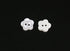 200pcs 12.5mm (1/2 inch) Flower Shape Buttonss Translucent White Resin Button for Sewing Blouse Shirt DIY Scrapbooking Pack of 200pcs...