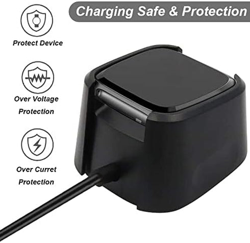 Charger for Fitbit Versa (Not for Versa 2/3), Replacement USB Charging Dock Cable Cord for Fitbit Smart Watch (3.3ft/1m)...