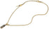 Alex and Ani Path of Symbols Adjustable Anklet for Women, Pineapple Charm, Rafaelian Gold Finish, 11.5 in...