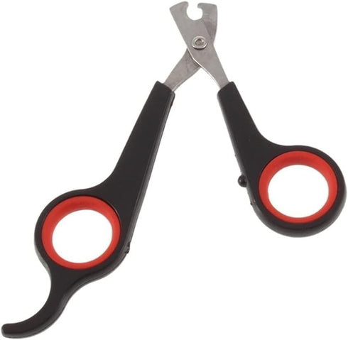 Black Pet Nail Claw Grooming Scissors Clippers for Dog Cat Bird Gerbil Rabbit Ferret Small Animals Practical and Attractive Dog Claw Care...
