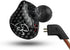 Dilvpoetry KZ ZST Dynamic Hybrid Dual Driver in Ear Earphones (Black Without Mic)...
