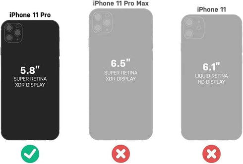 LifeProof Next Screenless Series Case for iPhone 11 PRO (NOT 11/11 Pro Max) Non-Retail Packaging - Blueberry Frost...
