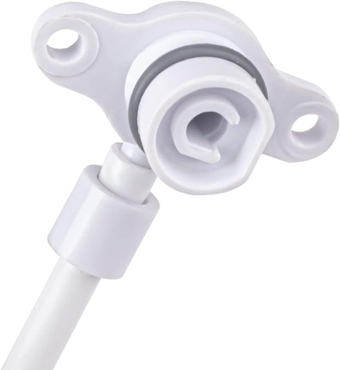 TUREWELL Water Flosser Accessories Compatible with Water Dental Oral irrigator FC162, FC163, FC165, FC166 FC168,Pack of 1 Handle/Hose(White)...