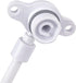 TUREWELL Water Flosser Accessories Compatible with Water Dental Oral irrigator FC162, FC163, FC165, FC166 FC168,Pack of 1 Handle/Hose(White)...