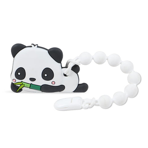 Baby Teething Toys,Food Grade Silicone Teether with One-Piece Pacifier Clip Holder,Shower Gift,Highly Effective Pain Relief for 3 Months+ Boy and ...