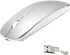 Rechargeable 4 Modes Bluetooth Mouse/Bluetooth 3.0/5.2+USB-2.4G/Type-C,Bluetooth Mouse for MacBook pro/MacBook air/Laptop/iMac/ipad/Notebook/pc (S...