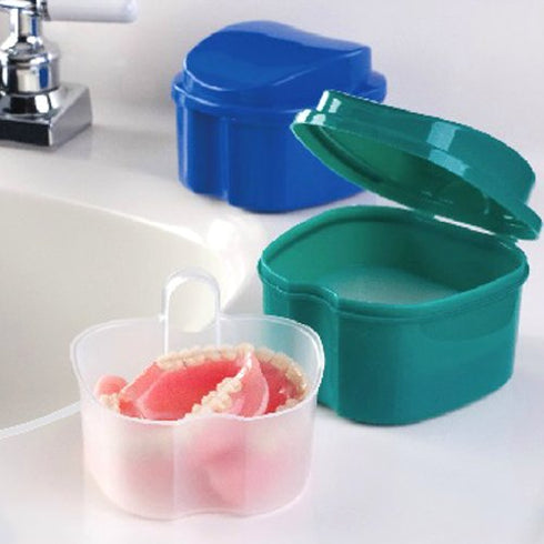 ORAfix Complete Care Premium Denture Bath, Colors May Vary...