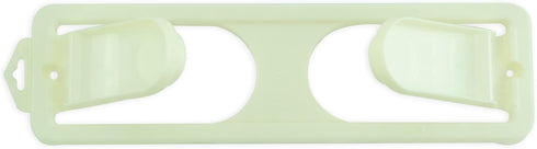 DecorRack Wall Mount Paper Towel Holder for Kitchen and Bath, Flexible Shatterproof -BPA Free- Plastic, Vertical or Horizontal Mount, Under Cabine...