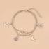 Moon Srars Anklet for Women? Adjustable Foot Heart Lotus Infinity Moon Multilayer Layered Ankle Bracelet Beach Jewelry...