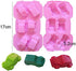 5Pcs/set Different Tire Wheel Carton Car Shape Boy Toy for Baking Fondant Birthday Theme Party Pudding Cake Bread Tart Soap Pie Drop Glue Decor Si...