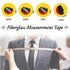 Fiberglass Site Measurement Tape Measure Compact Soft Rulers Measuring Tool for Construction Survey(10m)...
