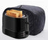 Two Slice Bread Machine Cover, Universal Size Kitchen Appliance Cover for Bread Machine, Black Bread Machine Cover...