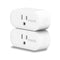 EMPORIA Smart Plug with Energy Monitoring | 15A Max / 10A Continuous | WiFi Smart Outlet | Mobile App | Alexa | Google | ETL Certified (Package of...