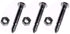53200500 Shear Pins and Nuts Fits Ariens 532005 53200500 Snowthrowers 3pcs...