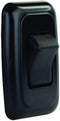 JR Products 12225 Black Single SPST On-Off Switch with Bezel...